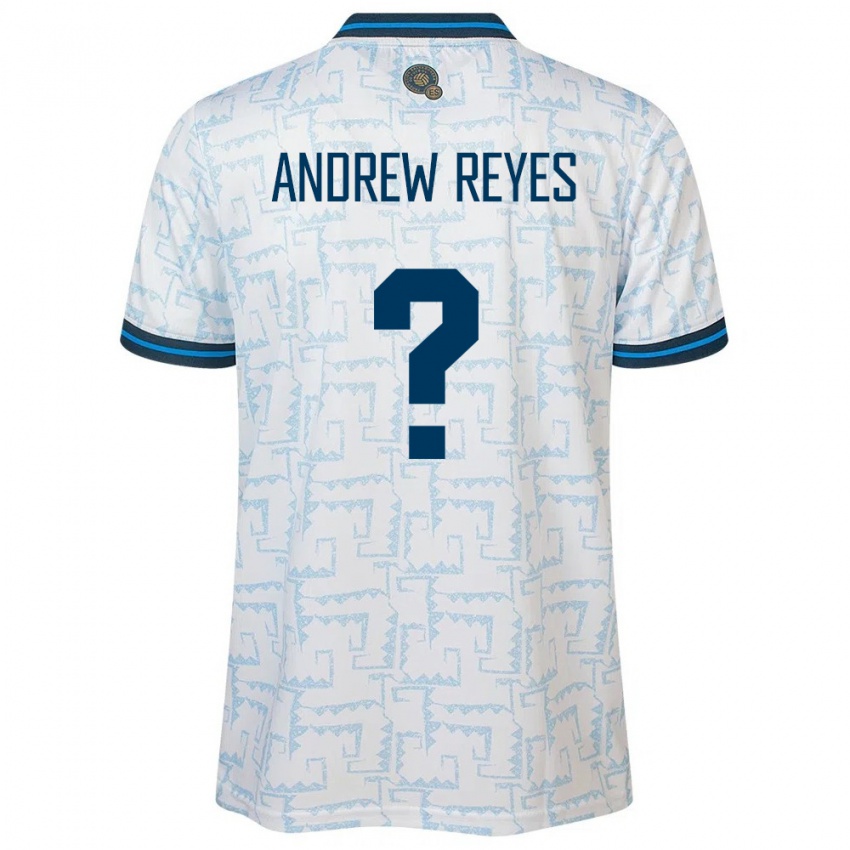 Kinder El Salvador Andrew Reyes #0 Weiß Auswärtstrikot Trikot 24-26 T-Shirt Schweiz