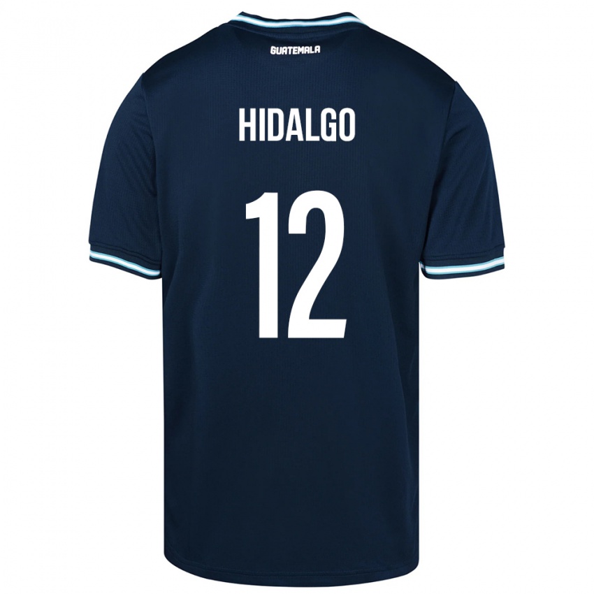 Kinder Guatemala Angie Hidalgo #12 Blau Auswärtstrikot Trikot 24-26 T-Shirt Schweiz