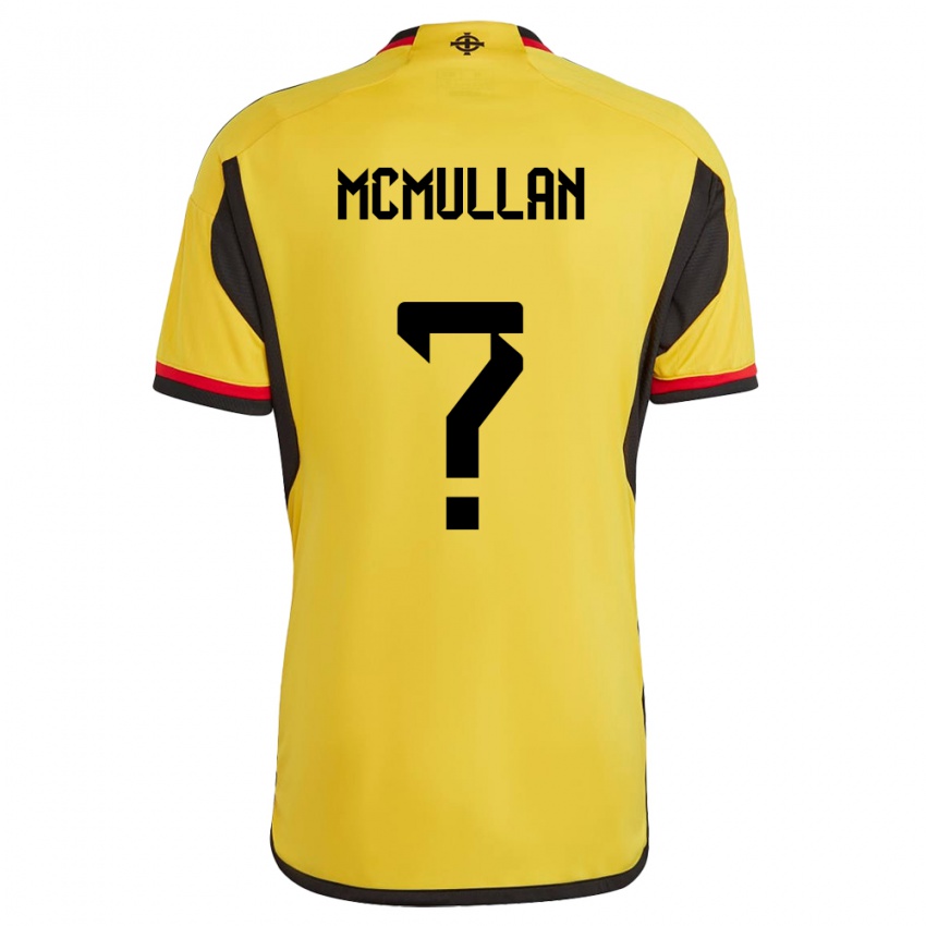 Kinder Nordirland Stephen Mcmullan #0 Weiß Auswärtstrikot Trikot 24-26 T-Shirt Schweiz