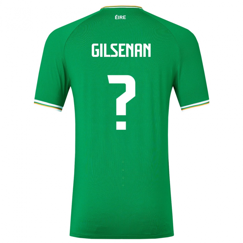 Herren Irische Zak Gilsenan #0 Grün Heimtrikot Trikot 24-26 T-Shirt Schweiz