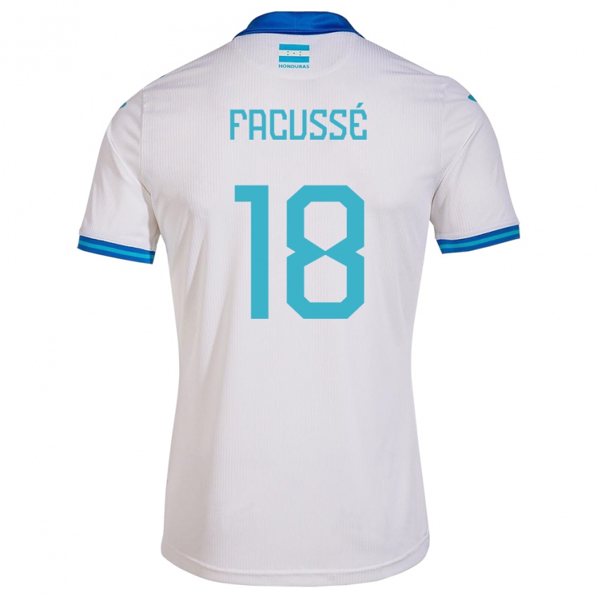 Herren Honduras Enrique Facussé #18 Weiß Heimtrikot Trikot 24-26 T-Shirt Schweiz