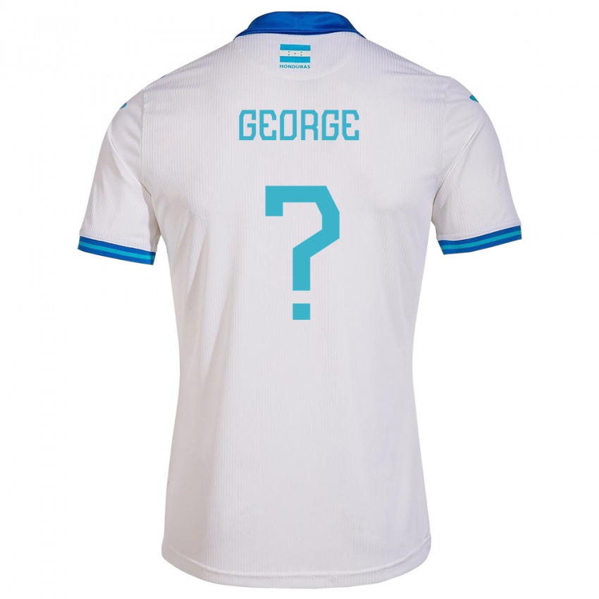 Herren Honduras George Rodríguez #0 Weiß Heimtrikot Trikot 24-26 T-Shirt Schweiz