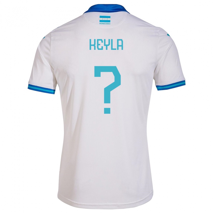 Herren Honduras Keyla Aguilar #0 Weiß Heimtrikot Trikot 24-26 T-Shirt Schweiz