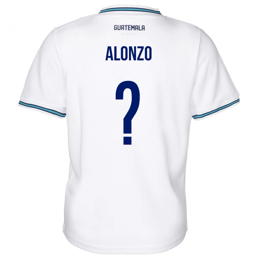 Herren Guatemala Anya Alonzo #0 Weiß Heimtrikot Trikot 24-26 T-Shirt Schweiz