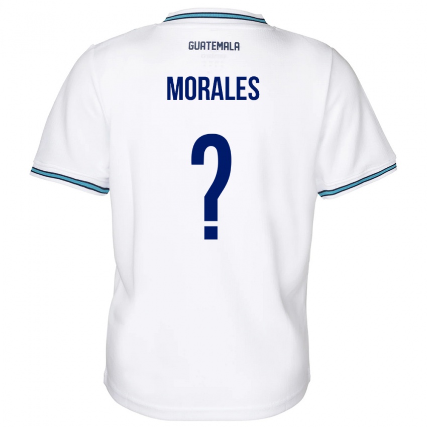 Herren Guatemala Karla Morales #0 Weiß Heimtrikot Trikot 24-26 T-Shirt Schweiz