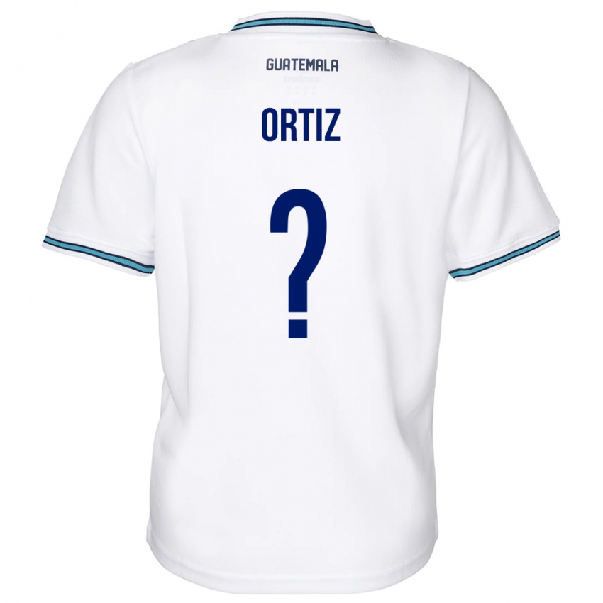 Herren Guatemala Jenifer Ortiz #0 Weiß Heimtrikot Trikot 24-26 T-Shirt Schweiz