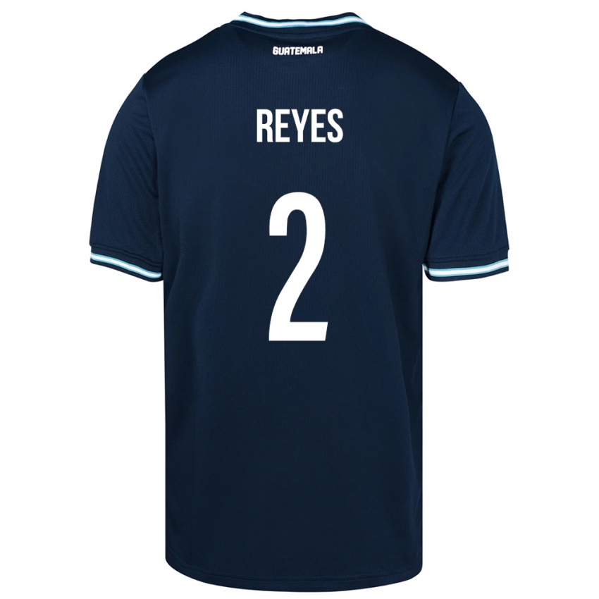 Herren Guatemala Samantha Reyes #2 Blau Auswärtstrikot Trikot 24-26 T-Shirt Schweiz