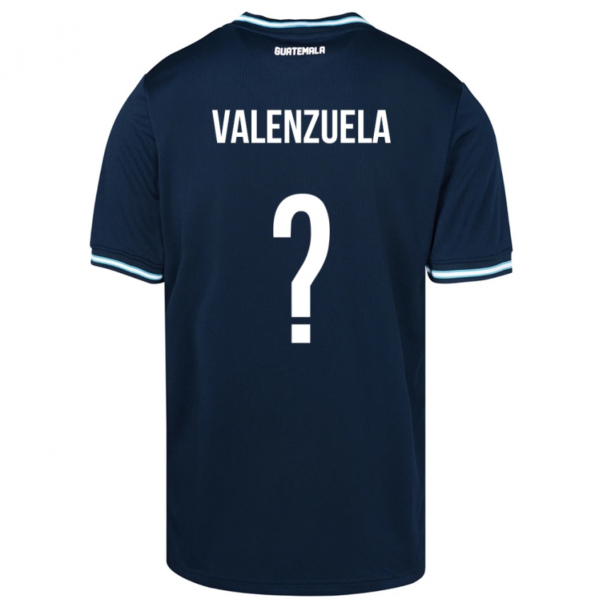 Herren Guatemala Briana Valenzuela #0 Blau Auswärtstrikot Trikot 24-26 T-Shirt Schweiz