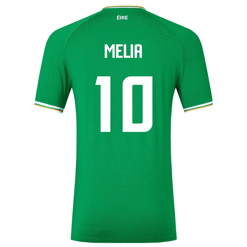 Damen Irische Mason Melia #10 Grün Heimtrikot Trikot 24-26 T-Shirt Schweiz