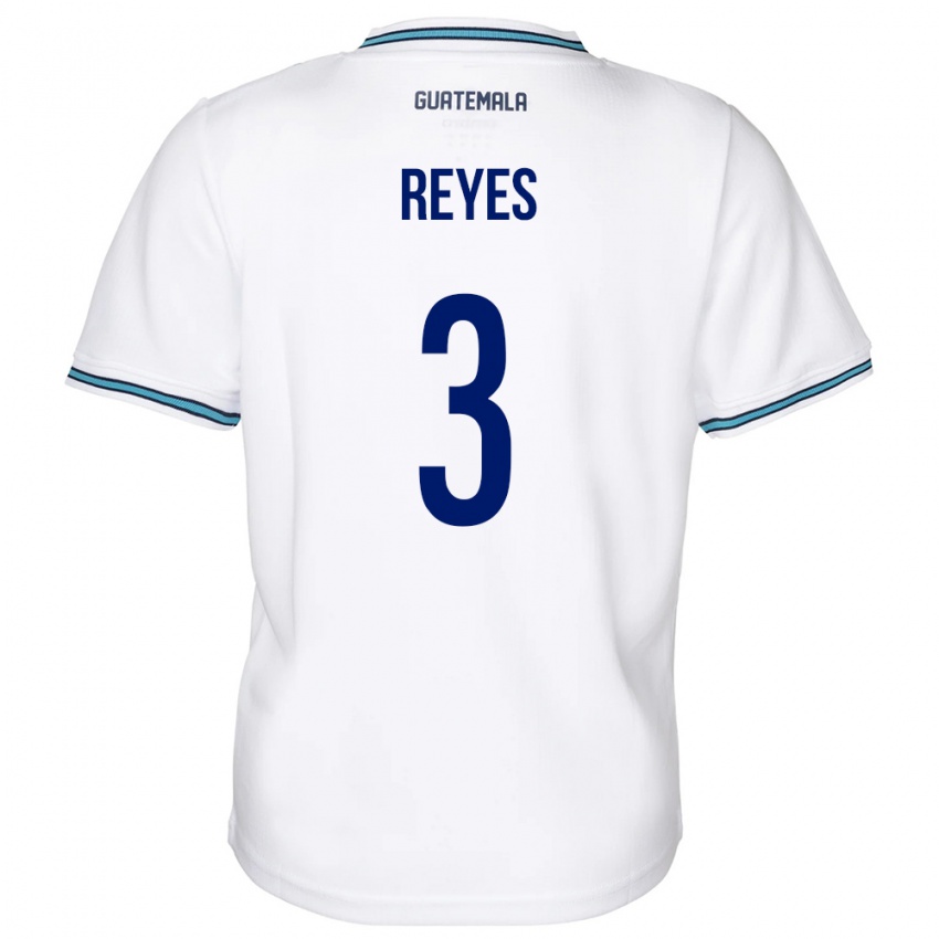 Damen Guatemala Martha Reyes #3 Weiß Heimtrikot Trikot 24-26 T-Shirt Schweiz