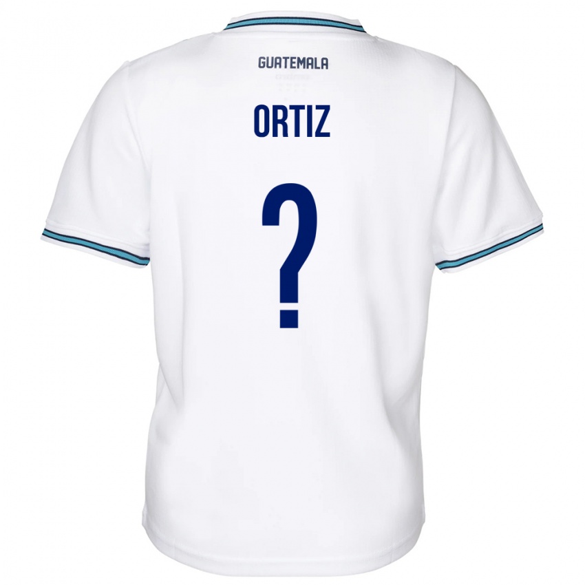 Damen Guatemala Jenifer Ortiz #0 Weiß Heimtrikot Trikot 24-26 T-Shirt Schweiz