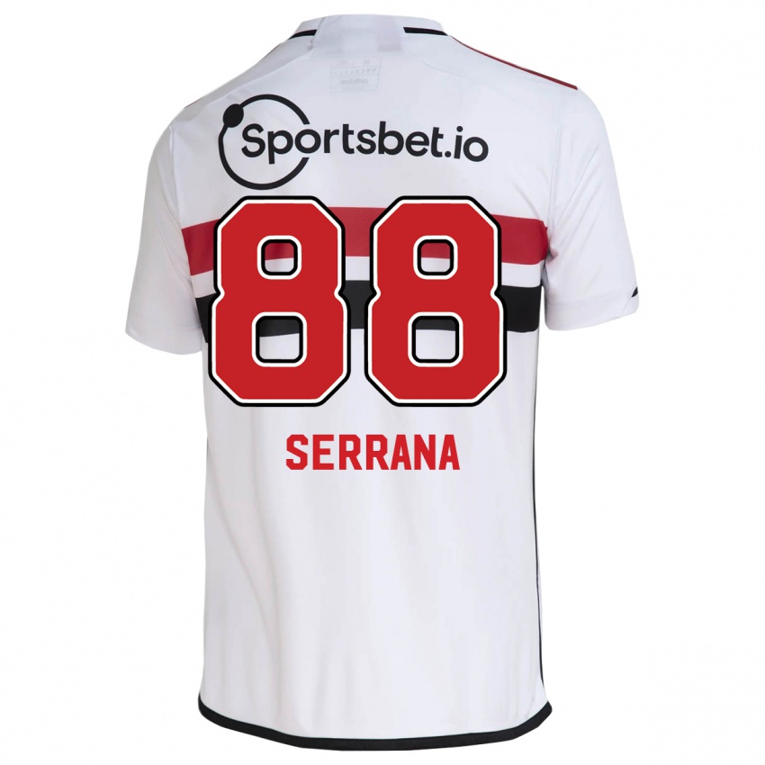 Kinder Serrana #88 Weiß Heimtrikot Trikot 2023/24 T-Shirt Schweiz