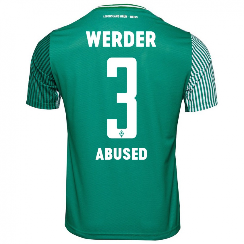 Kinder Dlges Abused #3 Grün Heimtrikot Trikot 2023/24 T-Shirt Schweiz