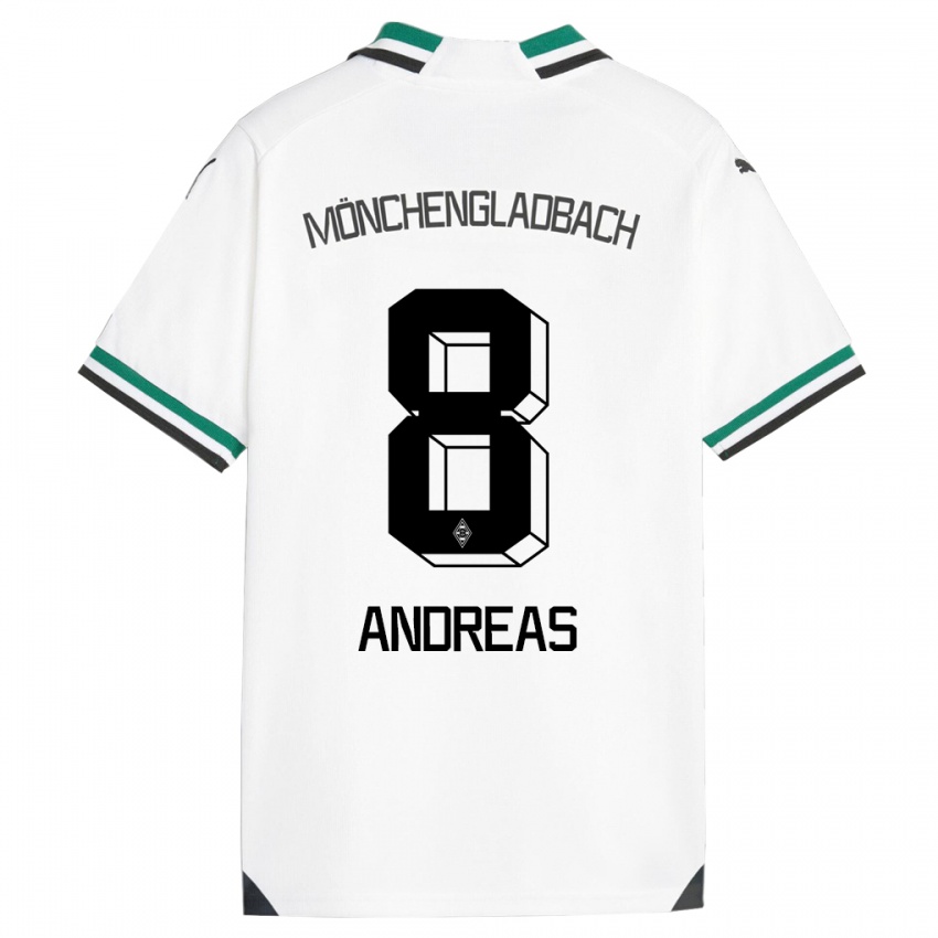 Kinder Noah Andreas #8 Weiß Grün Heimtrikot Trikot 2023/24 T-Shirt Schweiz