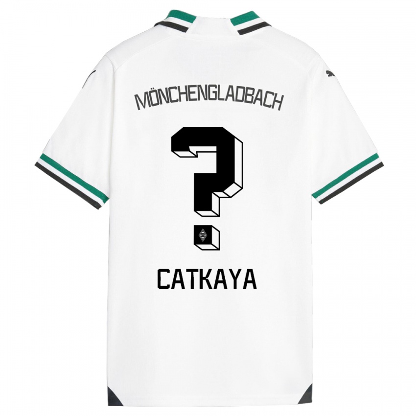 Kinder Talha Catkaya #0 Weiß Grün Heimtrikot Trikot 2023/24 T-Shirt Schweiz