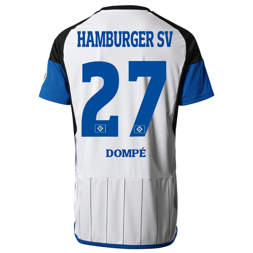 Kinder Jean-Luc Dompé #27 Weiß Heimtrikot Trikot 2023/24 T-Shirt Schweiz