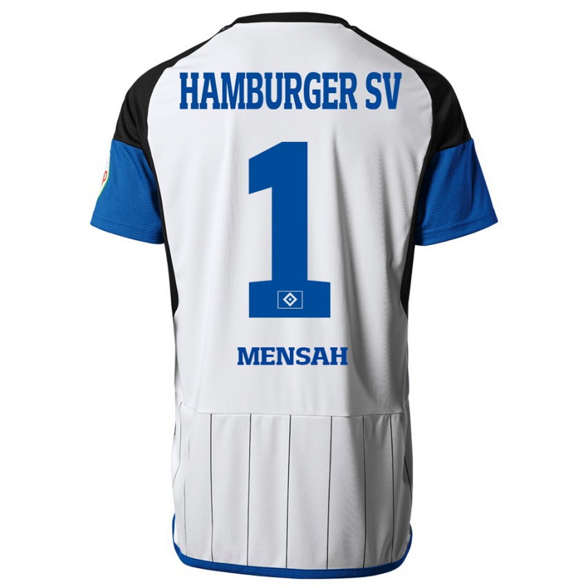 Kinder Steven Mensah #1 Weiß Heimtrikot Trikot 2023/24 T-Shirt Schweiz