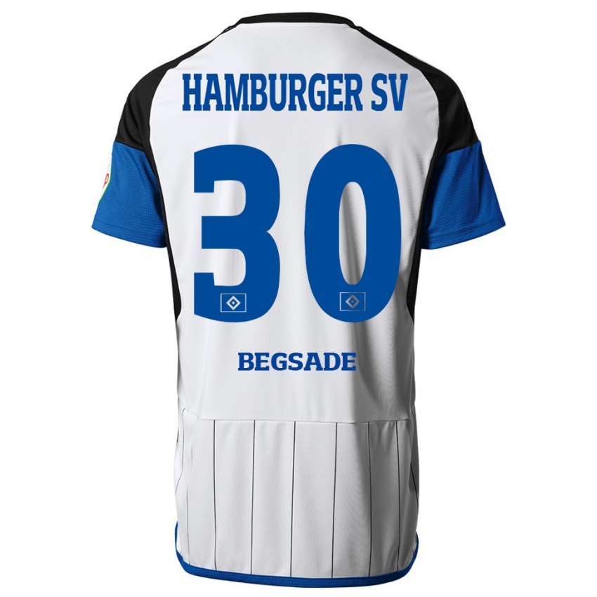 Kinder Soheil Begsade #30 Weiß Heimtrikot Trikot 2023/24 T-Shirt Schweiz