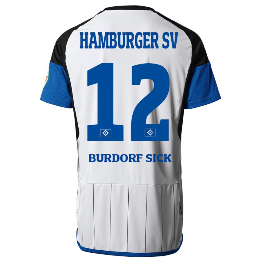 Kinder Emma Burdorf-Sick #12 Weiß Heimtrikot Trikot 2023/24 T-Shirt Schweiz