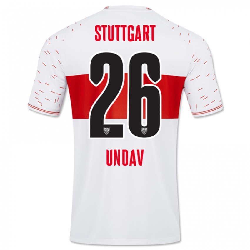 Kinder Deniz Undav #26 Weiß Heimtrikot Trikot 2023/24 T-Shirt Schweiz