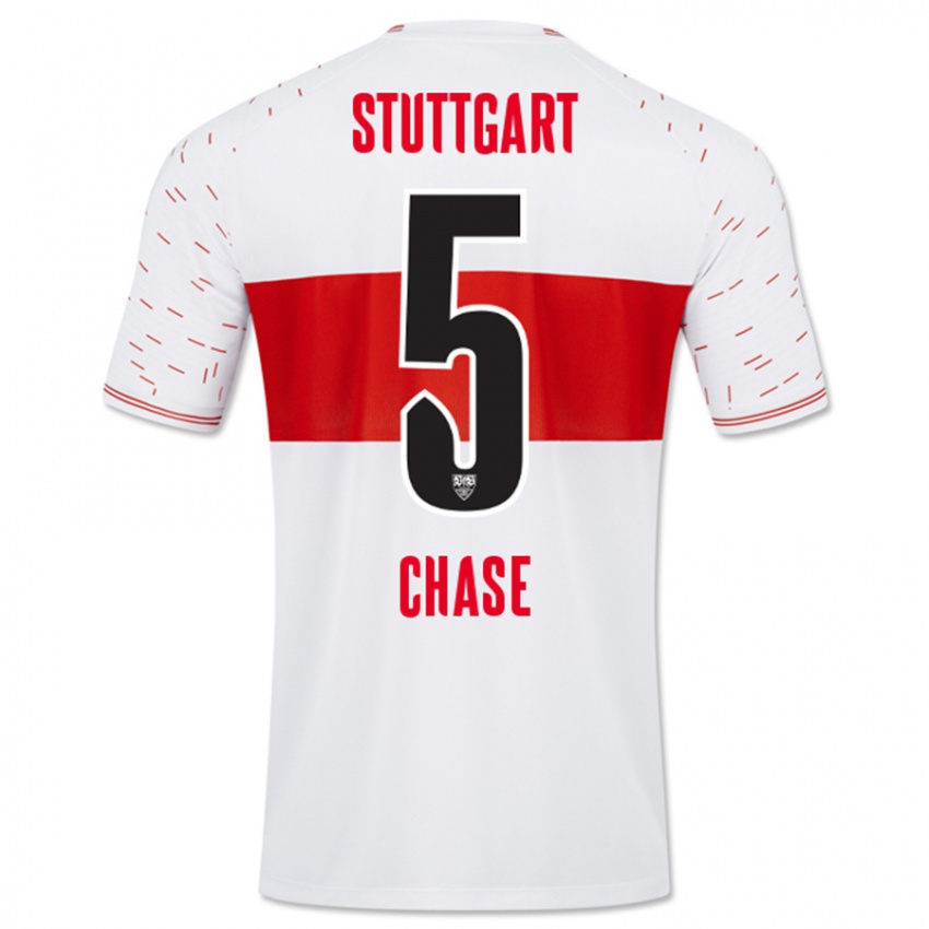 Kinder Anrie Chase #5 Weiß Heimtrikot Trikot 2023/24 T-Shirt Schweiz