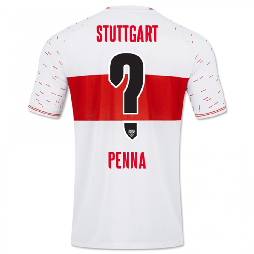 Kinder Lauri Penna #0 Weiß Heimtrikot Trikot 2023/24 T-Shirt Schweiz