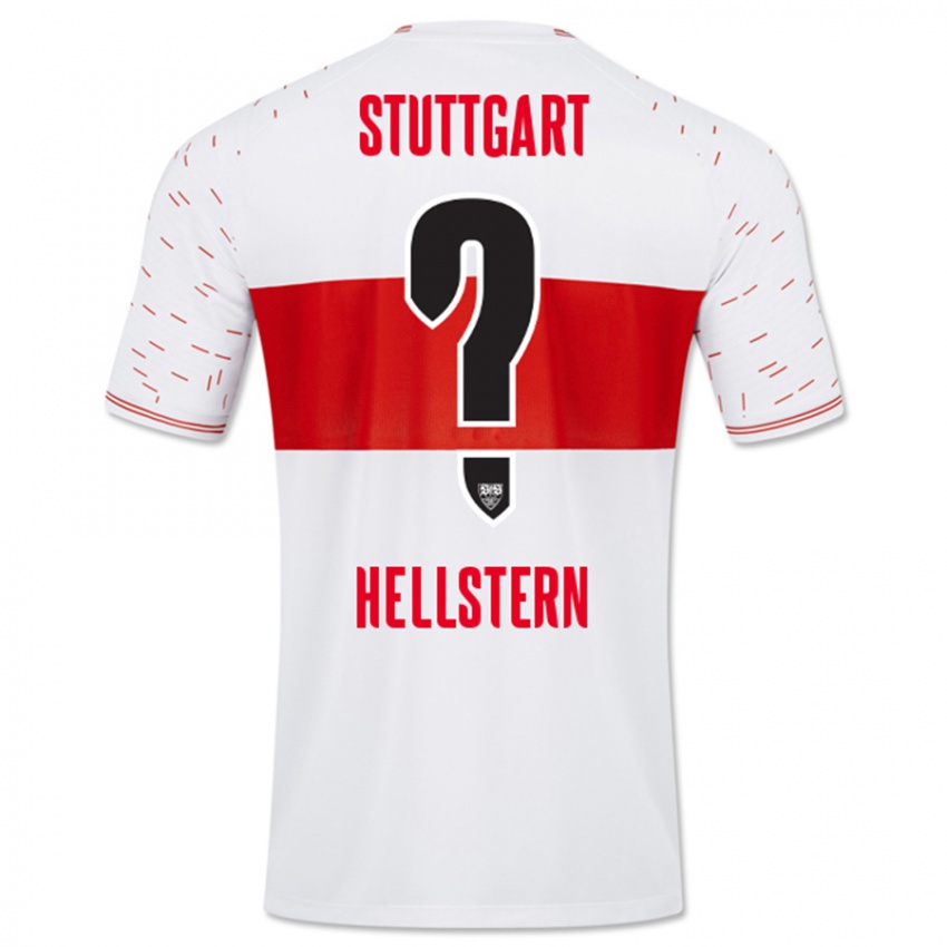 Kinder Florian Hellstern #0 Weiß Heimtrikot Trikot 2023/24 T-Shirt Schweiz