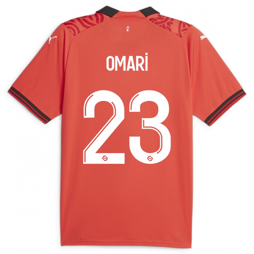 Kinder Warmed Omari #23 Rot Heimtrikot Trikot 2023/24 T-Shirt Schweiz