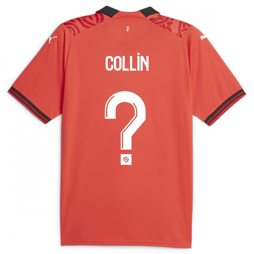 Kinder Théo Collin #0 Rot Heimtrikot Trikot 2023/24 T-Shirt Schweiz