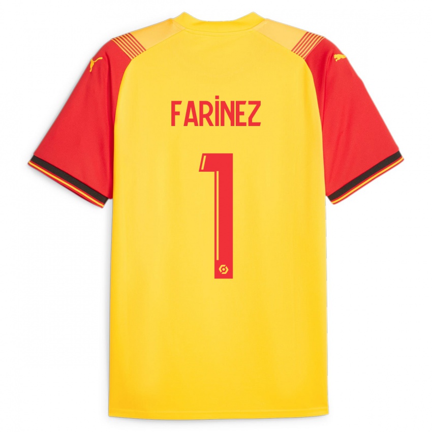 Kinder Wuilker Fariñez #1 Gelb Heimtrikot Trikot 2023/24 T-Shirt Schweiz