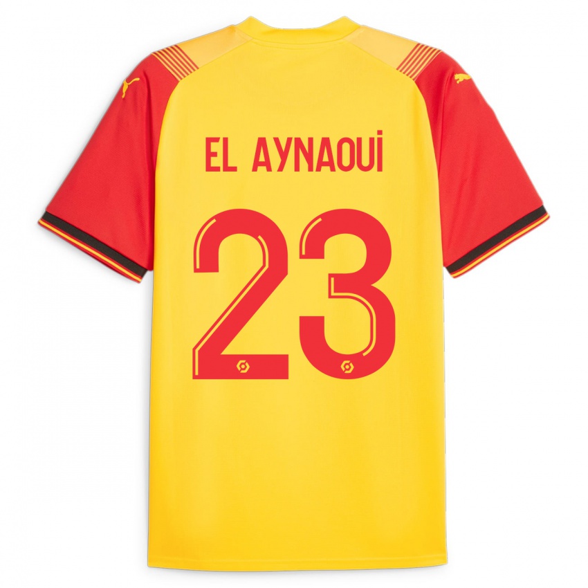 Kinder Neil El Aynaoui #23 Gelb Heimtrikot Trikot 2023/24 T-Shirt Schweiz