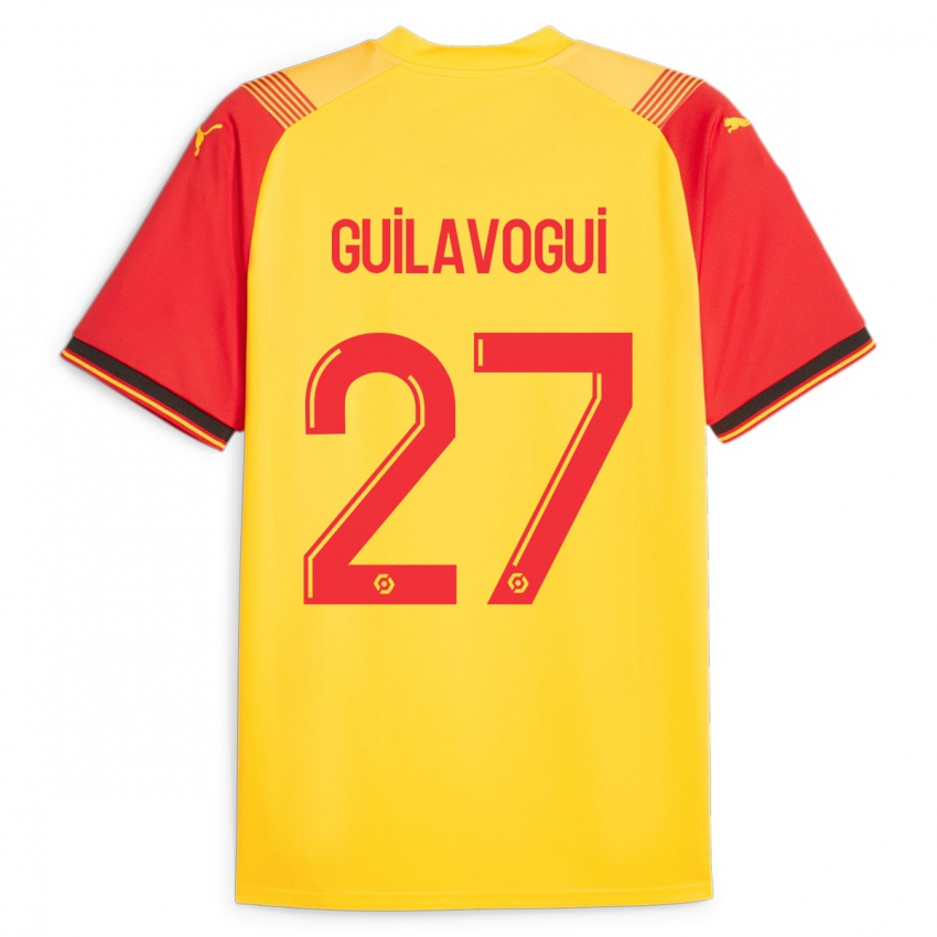 Kinder Morgan Guilavogui #27 Gelb Heimtrikot Trikot 2023/24 T-Shirt Schweiz