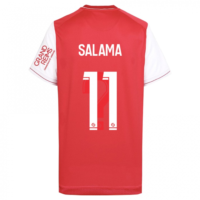 Kinder Amine Salama #11 Rot Heimtrikot Trikot 2023/24 T-Shirt Schweiz