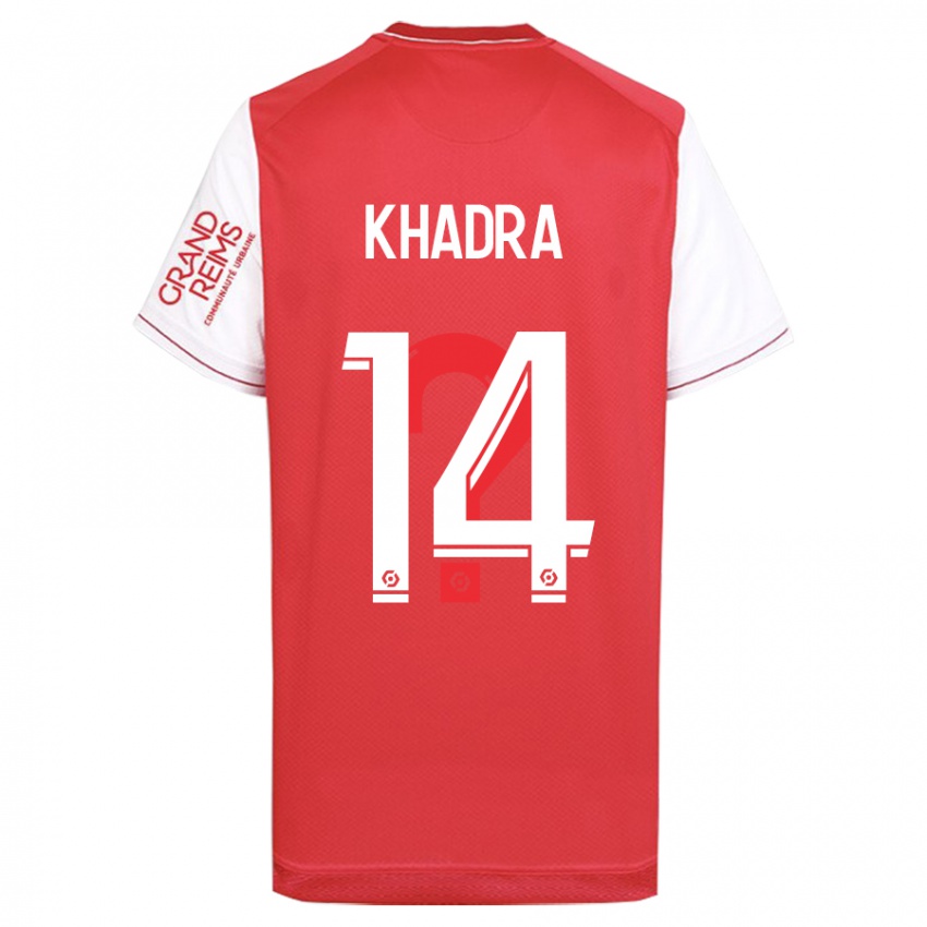 Kinder Reda Khadra #14 Rot Heimtrikot Trikot 2023/24 T-Shirt Schweiz