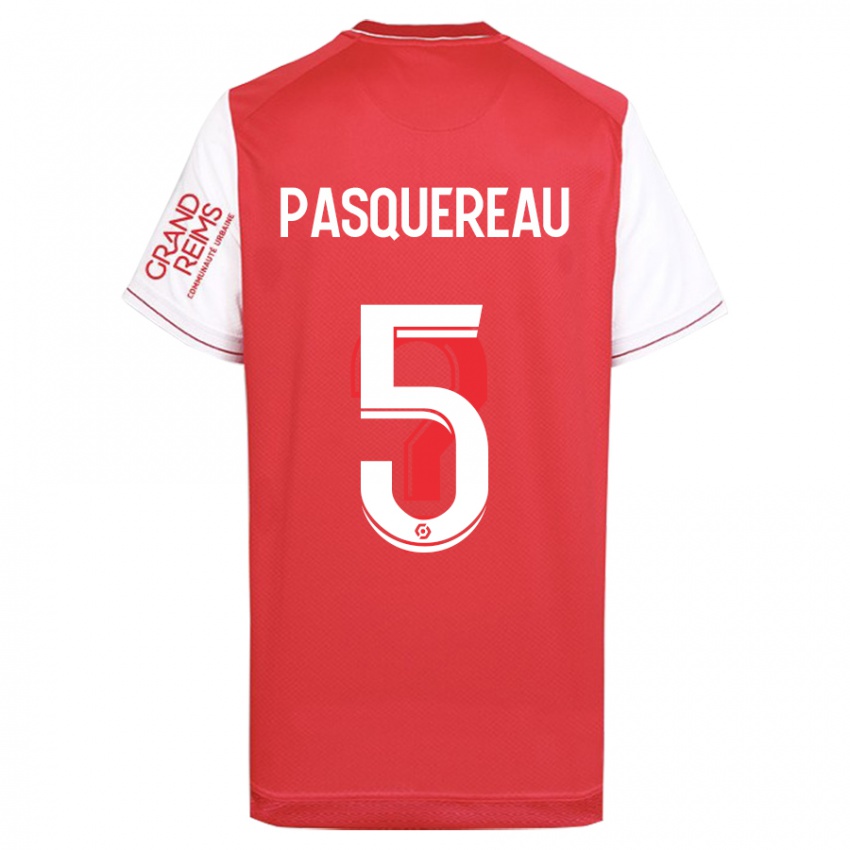 Kinder Julie Pasquereau #5 Rot Heimtrikot Trikot 2023/24 T-Shirt Schweiz