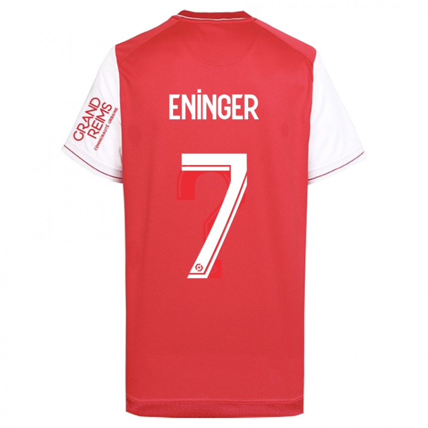 Kinder Thelma Eninger #7 Rot Heimtrikot Trikot 2023/24 T-Shirt Schweiz