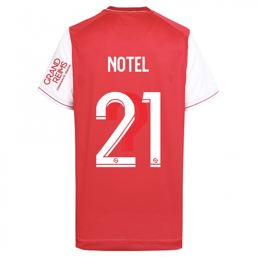 Kinder Lea Notel #21 Rot Heimtrikot Trikot 2023/24 T-Shirt Schweiz