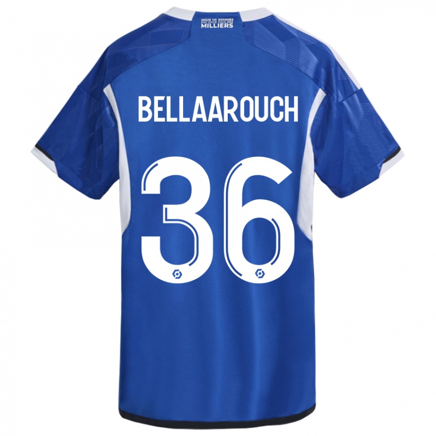 Kinder Alaa Bellaarouch #36 Blau Heimtrikot Trikot 2023/24 T-Shirt Schweiz