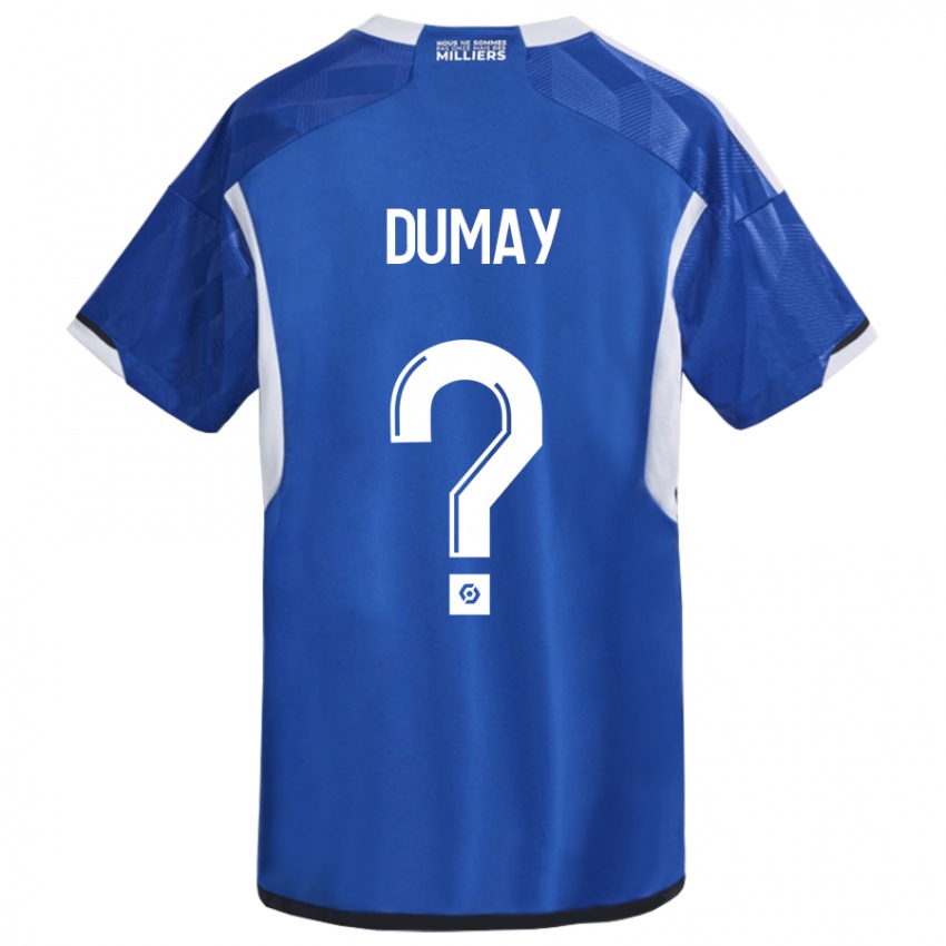 Kinder Yoann Dumay #0 Blau Heimtrikot Trikot 2023/24 T-Shirt Schweiz