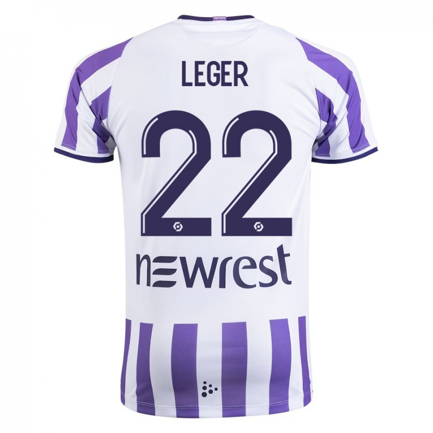 Kinder Christelle Léger #22 Weiß Heimtrikot Trikot 2023/24 T-Shirt Schweiz