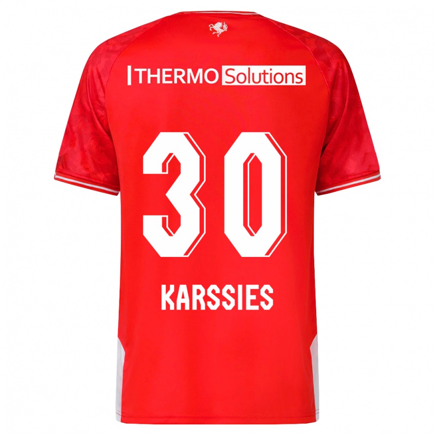 Kinder Sam Karssies #30 Rot Heimtrikot Trikot 2023/24 T-Shirt Schweiz