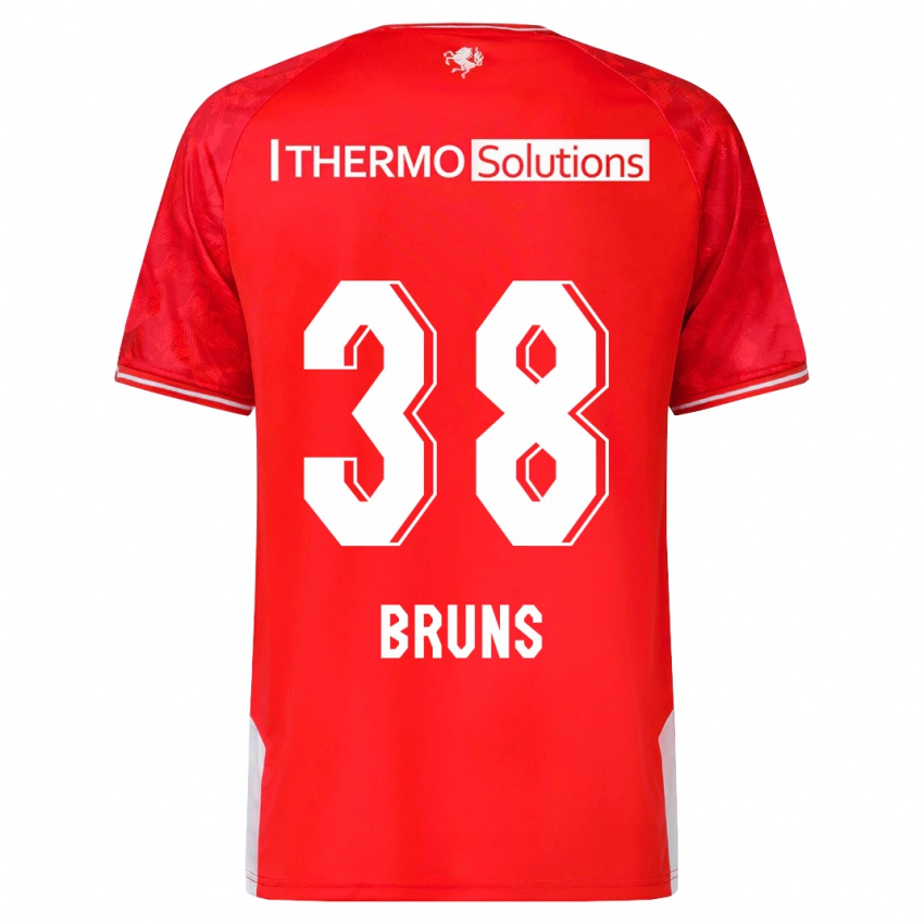 Kinder Max Bruns #38 Rot Heimtrikot Trikot 2023/24 T-Shirt Schweiz