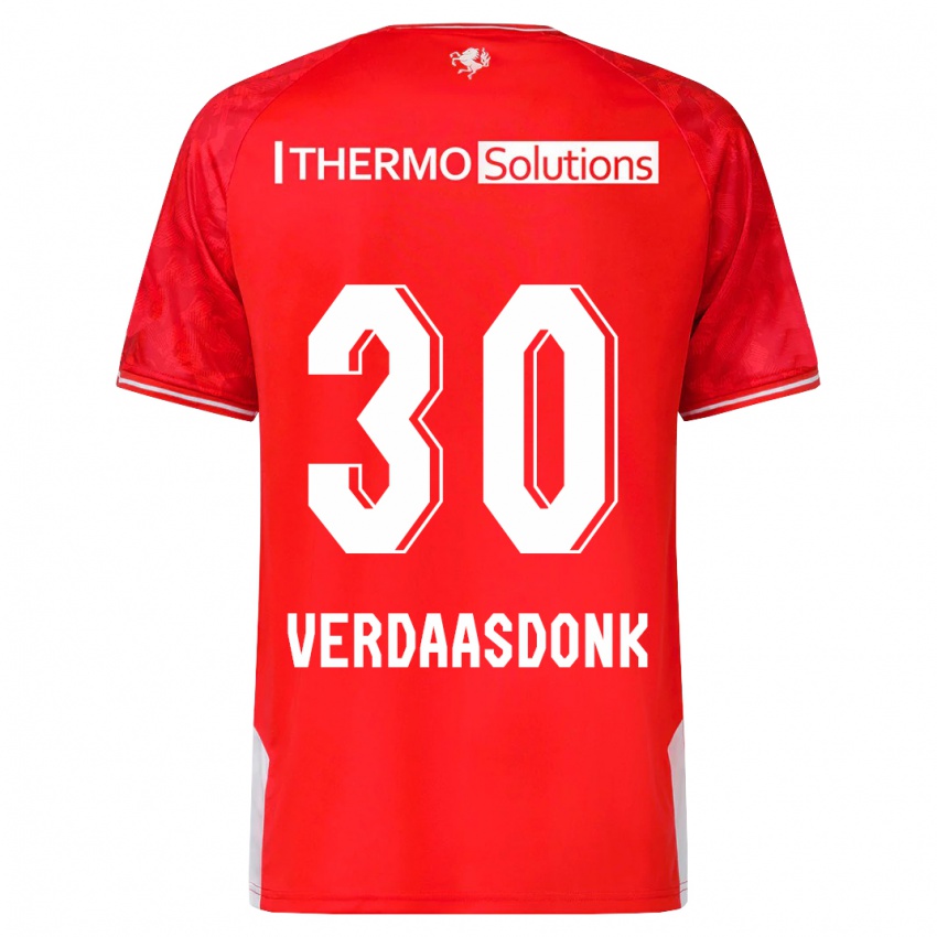 Kinder Suus Verdaasdonk #30 Rot Heimtrikot Trikot 2023/24 T-Shirt Schweiz