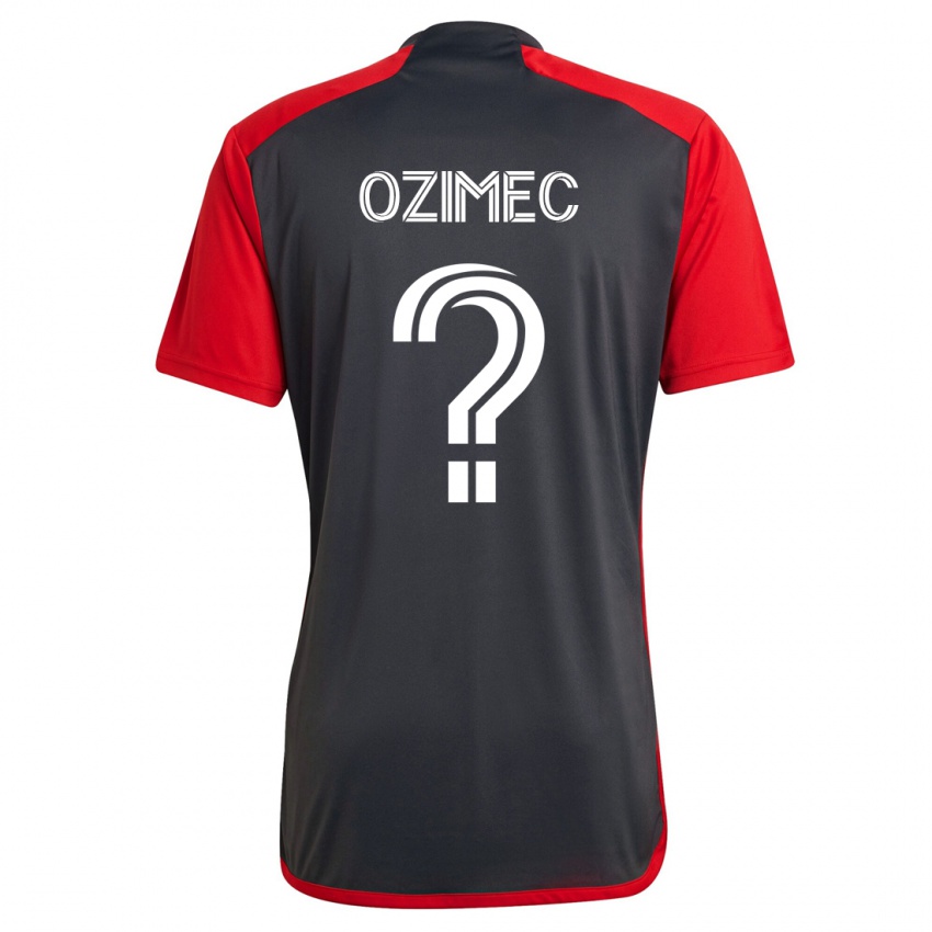 Kinder Lucas Ozimec #0 Grau Heimtrikot Trikot 2023/24 T-Shirt Schweiz