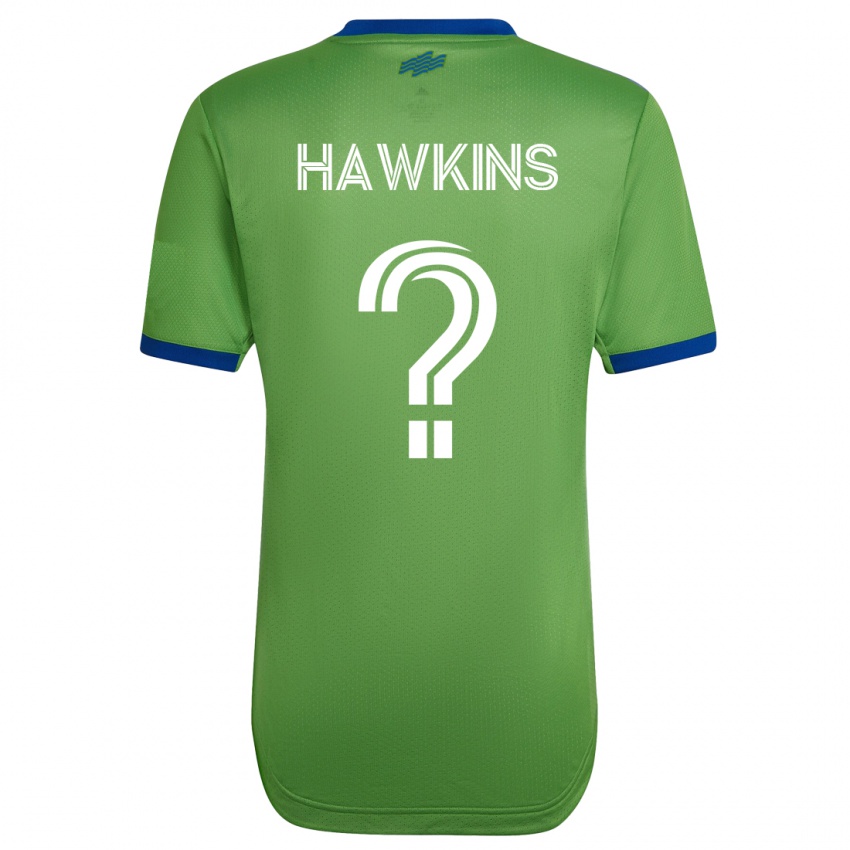Kinder Stuart Hawkins #0 Grün Heimtrikot Trikot 2023/24 T-Shirt Schweiz