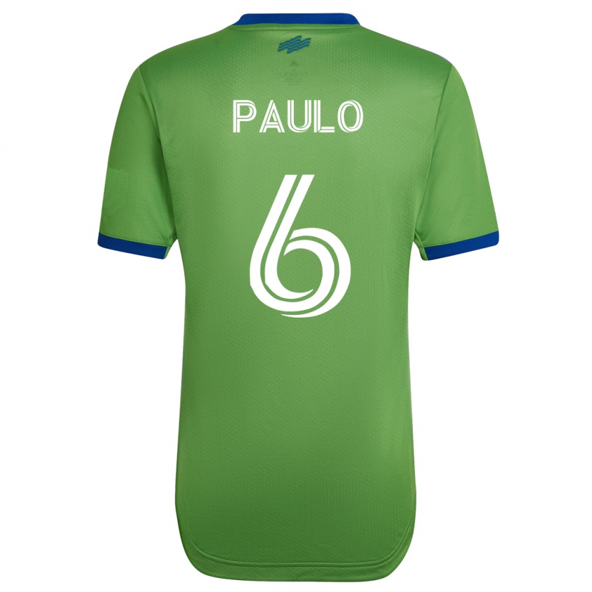 Kinder João Paulo #6 Grün Heimtrikot Trikot 2023/24 T-Shirt Schweiz