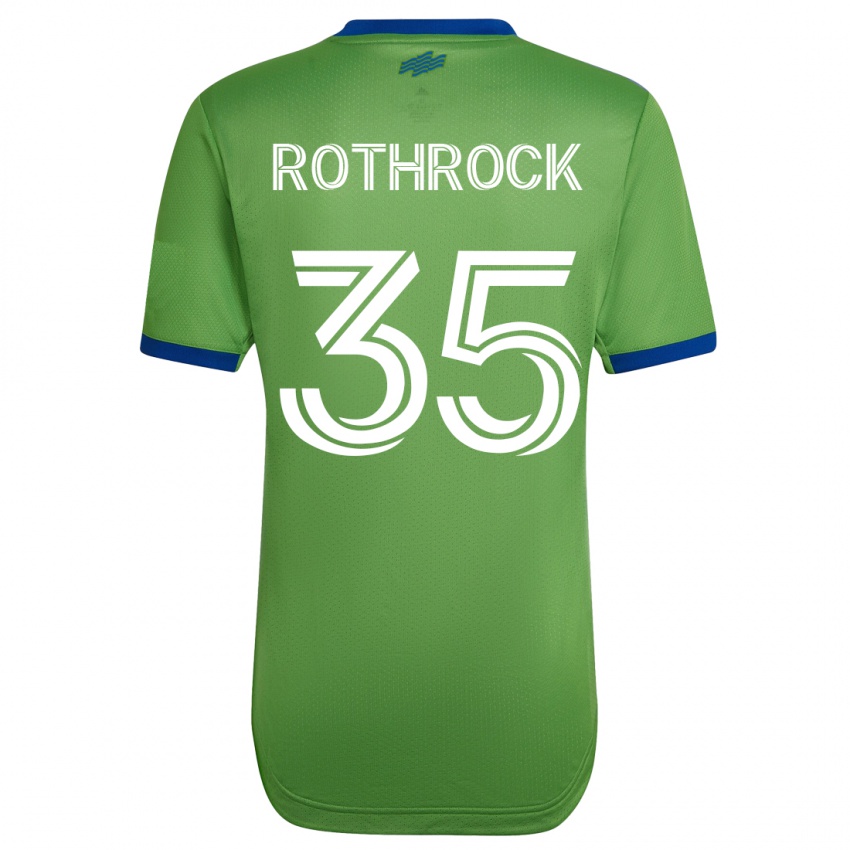 Kinder Paul Rothrock #35 Grün Heimtrikot Trikot 2023/24 T-Shirt Schweiz