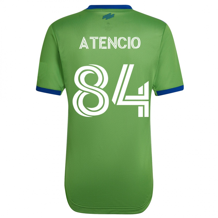 Kinder Josh Atencio #84 Grün Heimtrikot Trikot 2023/24 T-Shirt Schweiz