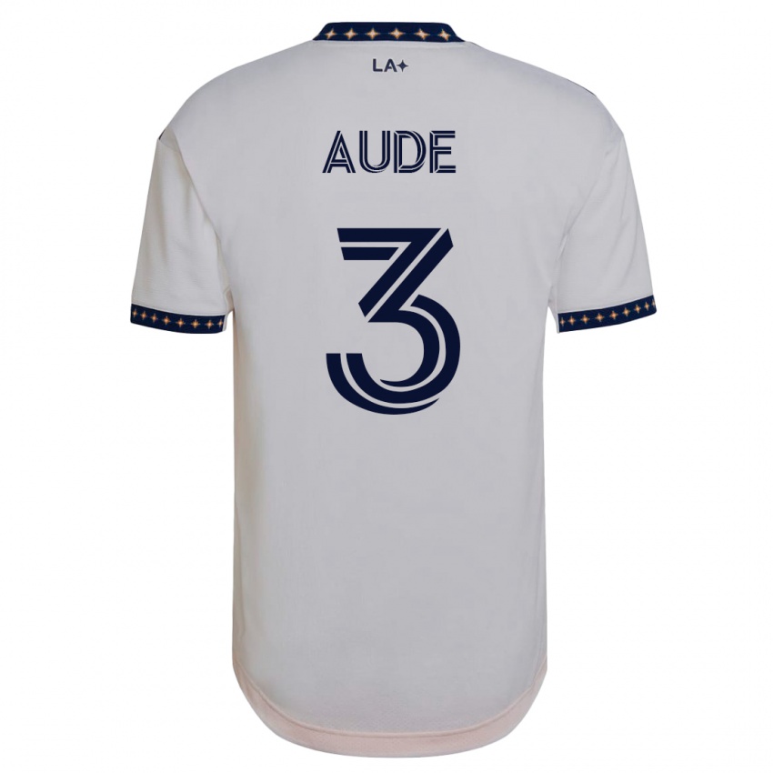 Kinder Julián Aude #3 Weiß Heimtrikot Trikot 2023/24 T-Shirt Schweiz