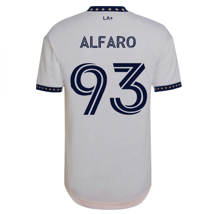 Kinder Tony Alfaro #93 Weiß Heimtrikot Trikot 2023/24 T-Shirt Schweiz